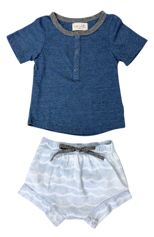 Miki Miette Christopher Henley & Shorts Set Key West at Nordstrom,