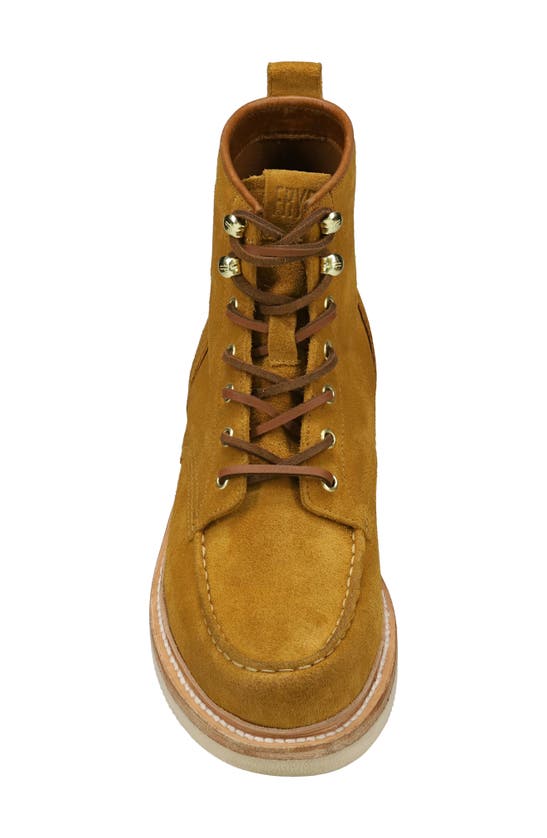 Frye Hudson Work Boot In Golden Rod