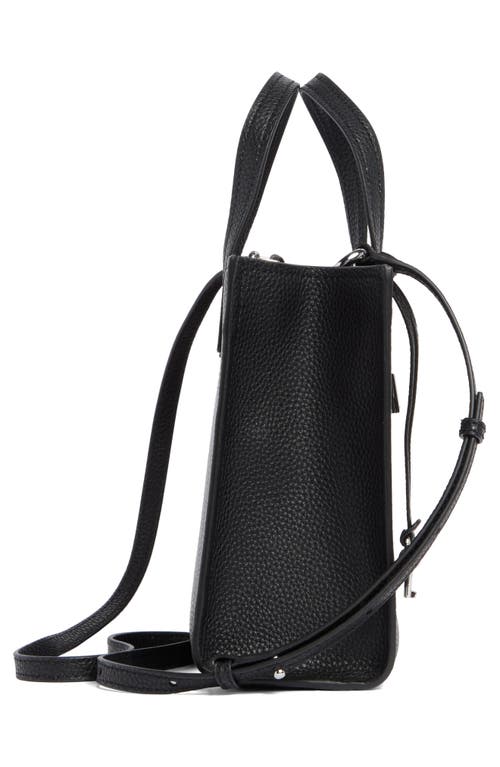 Shop Marc Jacobs Mini Grind Top Handle Satchel In Black