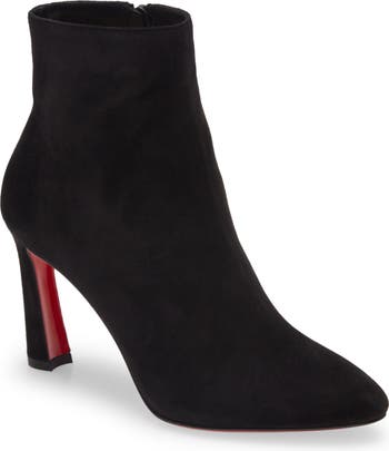 Glitter ankle boots Christian Louboutin Black size 40 EU in