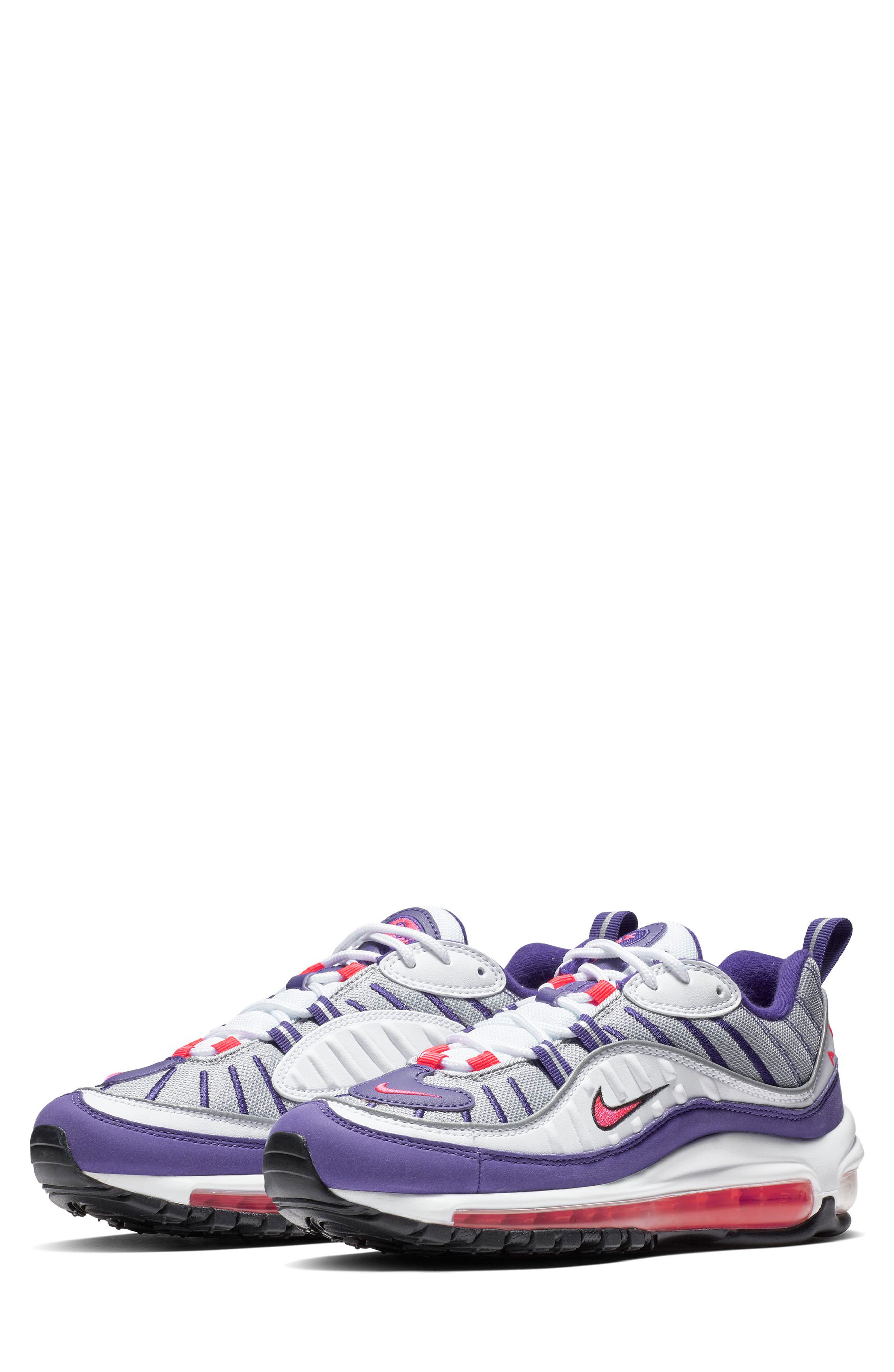 Nike Air Max 98 Running Shoe, White
