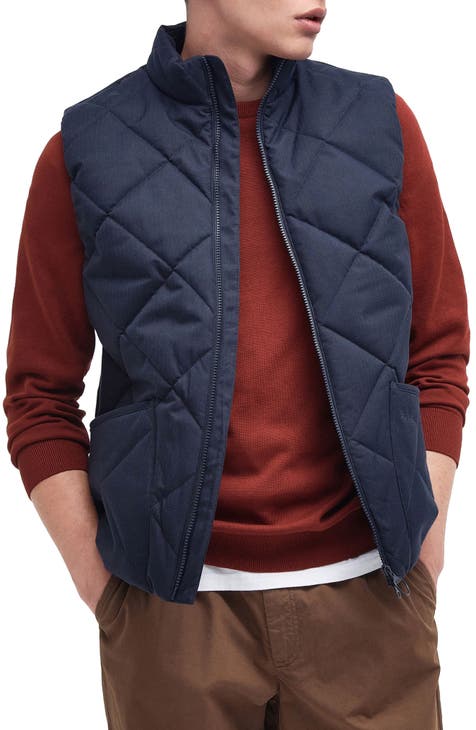 Men's Vests, Sportsman Navy Quilted Vest