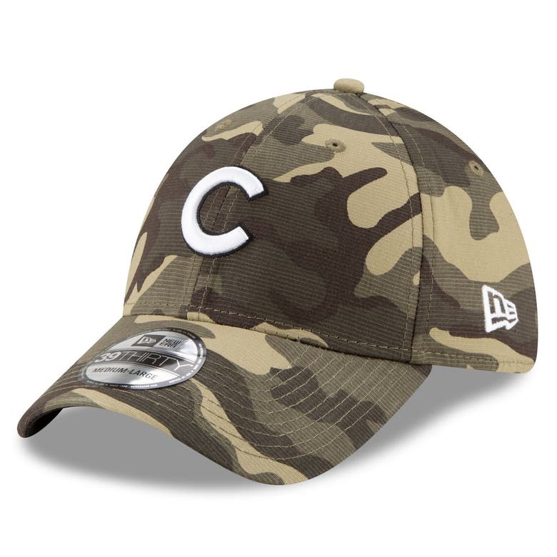 Men's Cincinnati Reds New Era Camo 2022 Armed Forces Day 39THIRTY Flex Hat