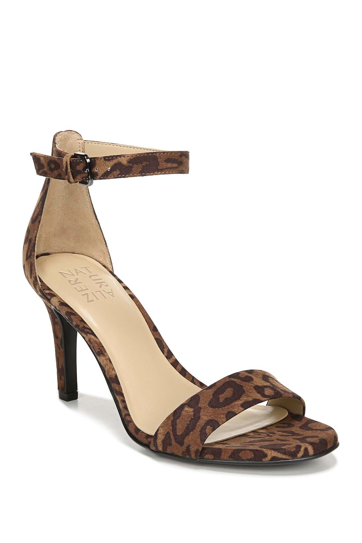 cheetah ankle strap heels