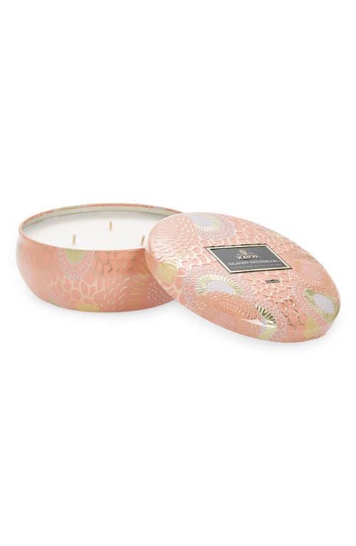 Voluspa Kalahari Watermelon Three-Wick Tin Candle at Nordstrom