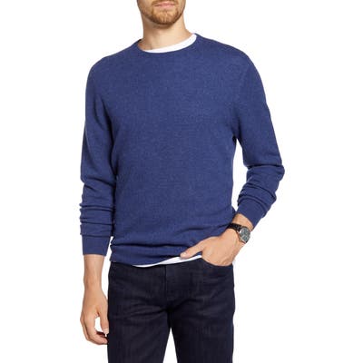 1901 Regular Fit Wool & Cashmere Sweater, Blue