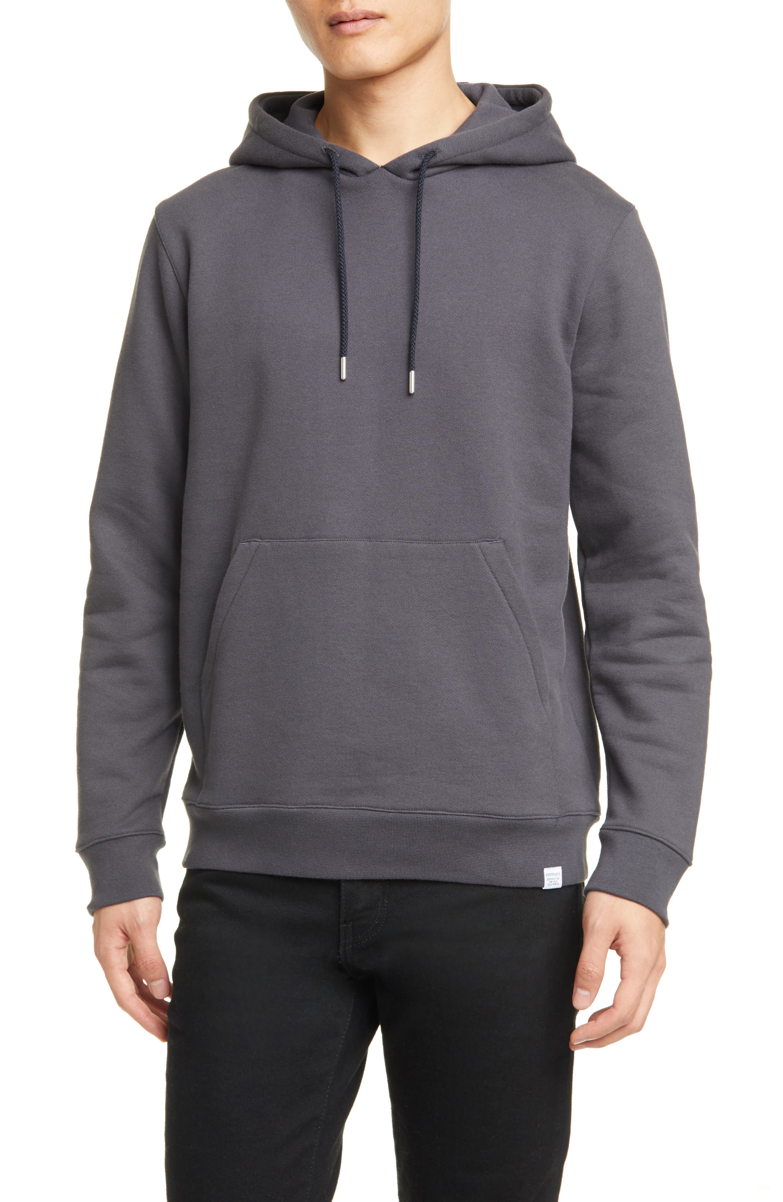 norse projects grey hoodie