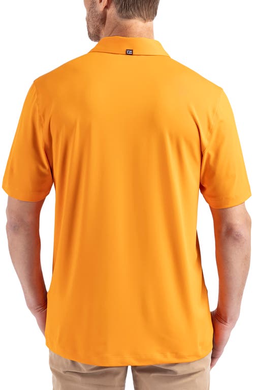 Cutter & Buck Forge Recycled Blend Polo In Orange Burst