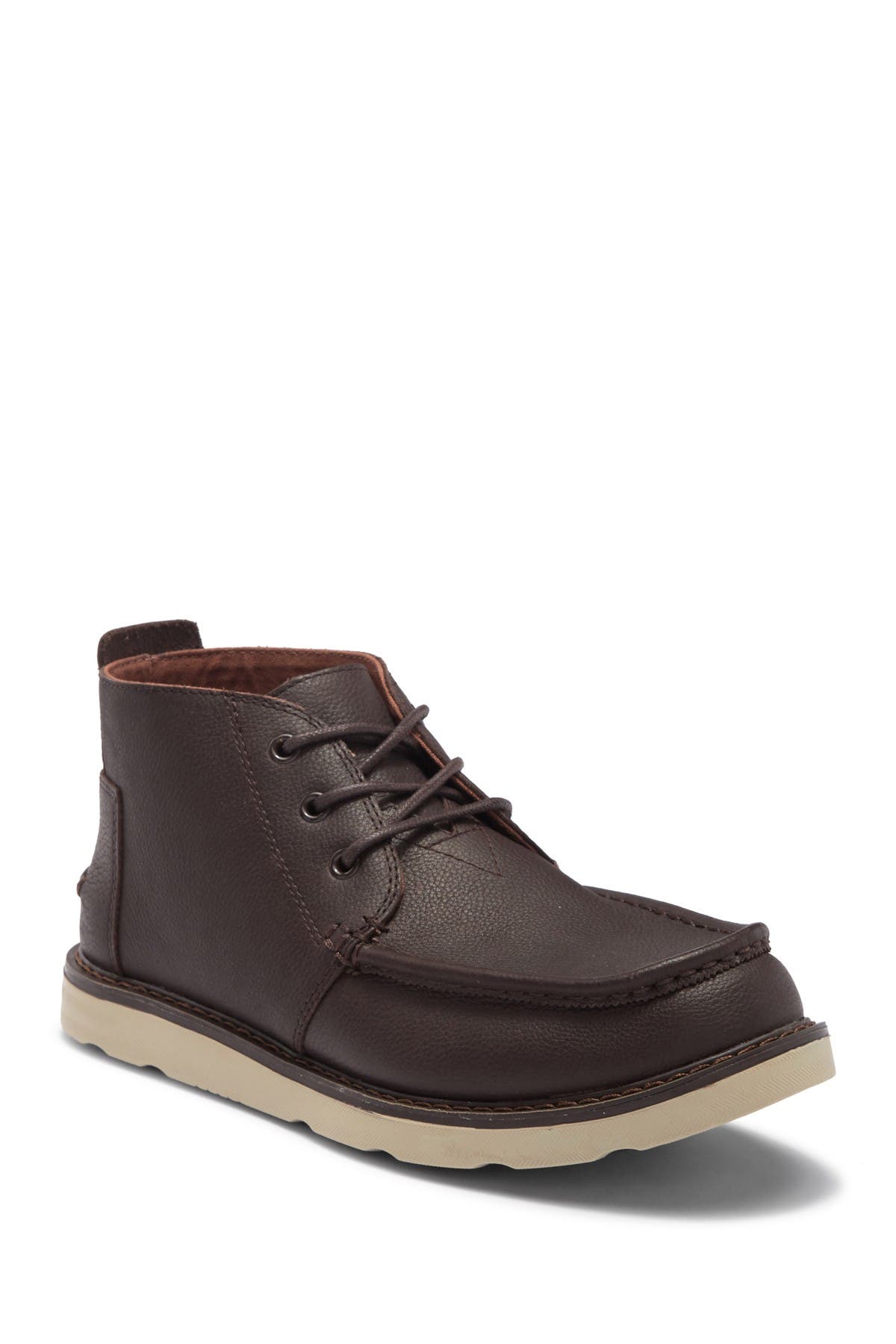 toms leather chukka