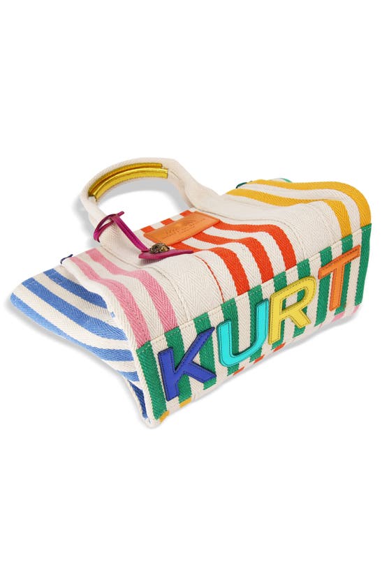 Kurt Geiger Small Southbank Shopper Bag In Pink Multi