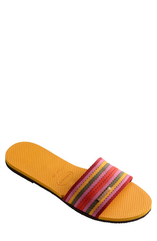 HAVAIANAS YOU MALTA SLIDE SANDAL
