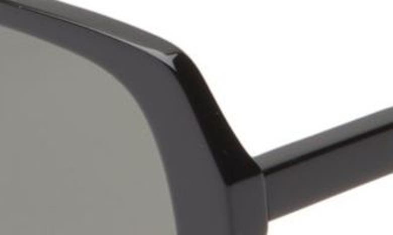 Gucci 56mm Oversize Square Sunglasses In Black Black Grey