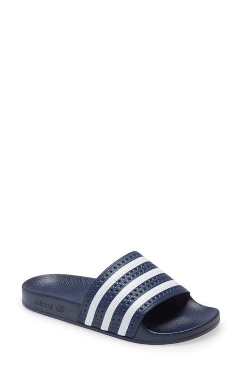 adidas Adilette Sandal Ink at Nordstrom, M