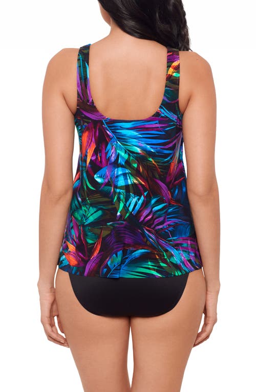 Shop Miraclesuit ® Palma Paradiso Ursula Swim Top In Black Multi