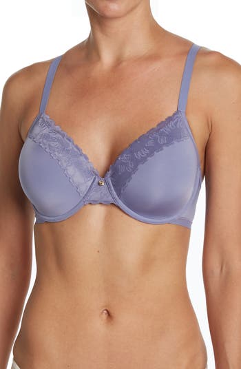 Natori Women's Refined Contour Underwire Bra With Lace And Cool-touch  7313219