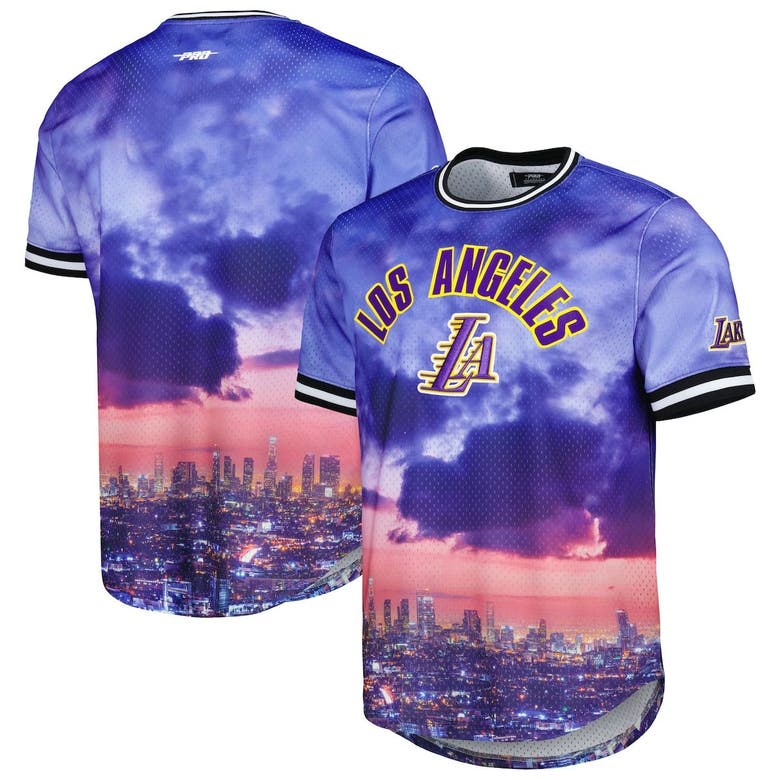 Los Angeles Dodgers Lakers Baseball Jersey Mesh Mens M Black