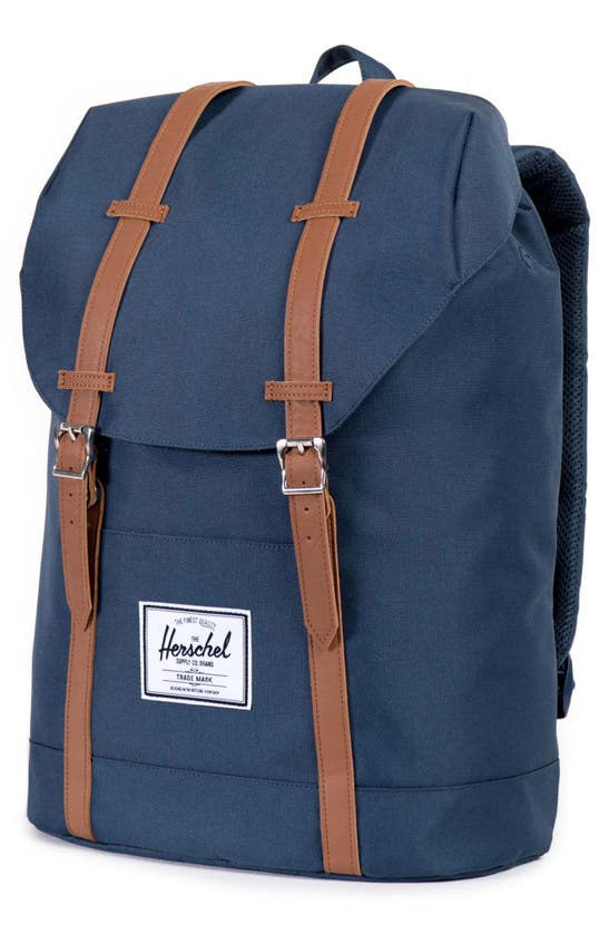 Shop Herschel Supply Co . Retreat Backpack In Navy