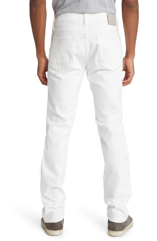 Shop Hudson Walker Ripped Kick Flare Jeans In White