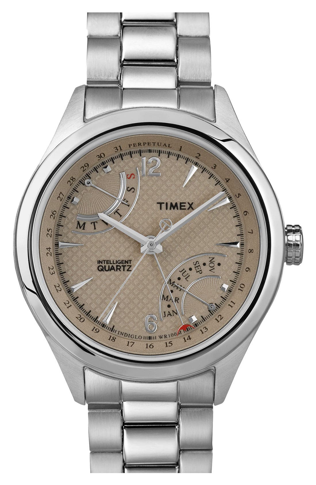 timex perpetual calendar setting