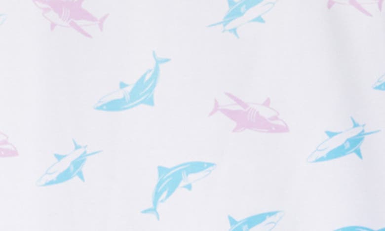Construct Shark Golf Polo In White