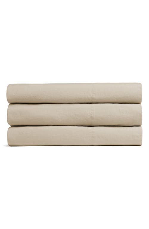 Parachute Brushed Cotton Top Sheet In Bone