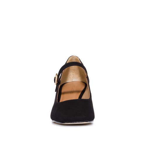 Bernardo Footwear Ancona Block Heel Mary Jane In Black