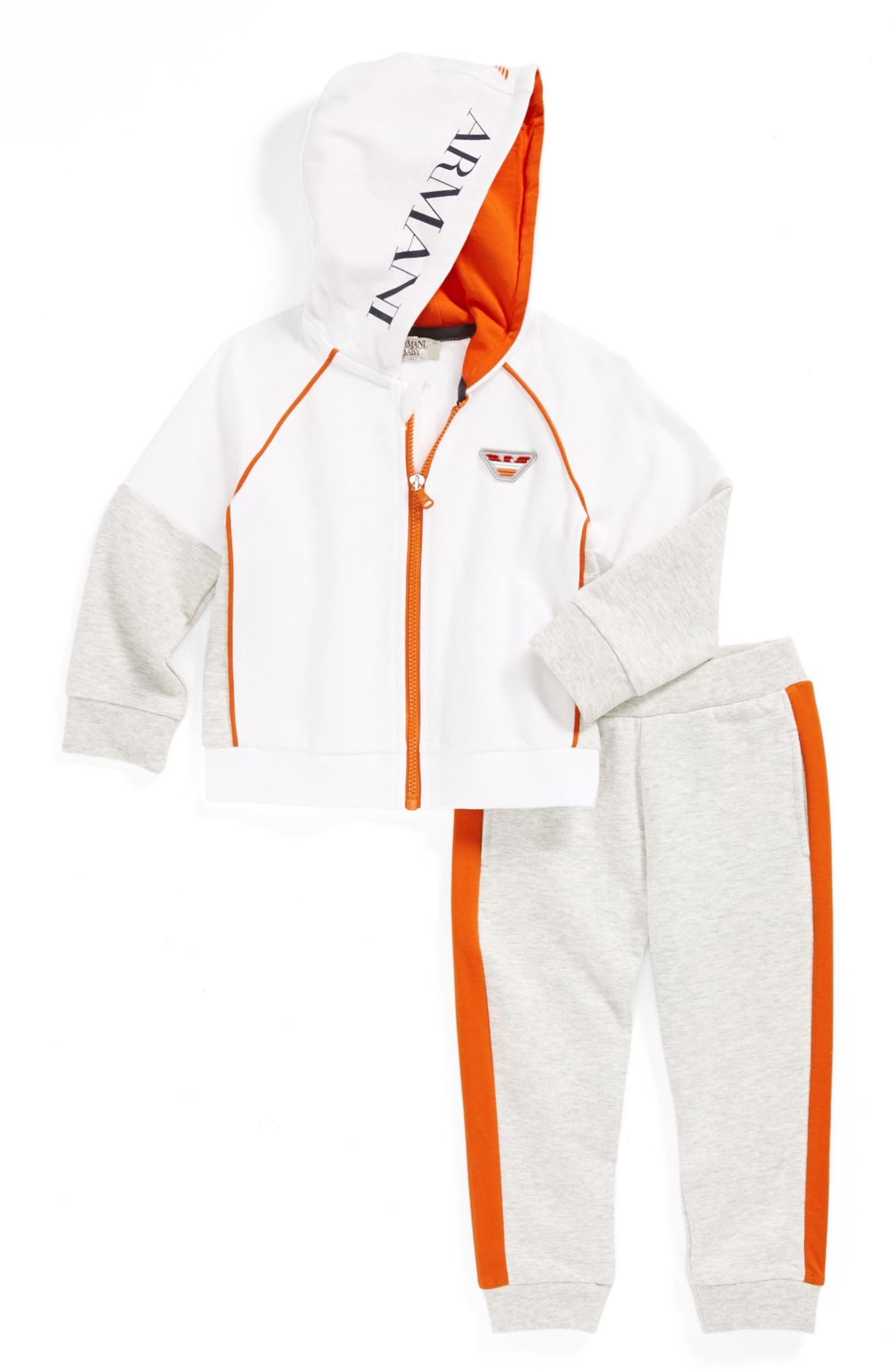 Armani Junior Track Jacket & Pants (Baby Boys) | Nordstrom
