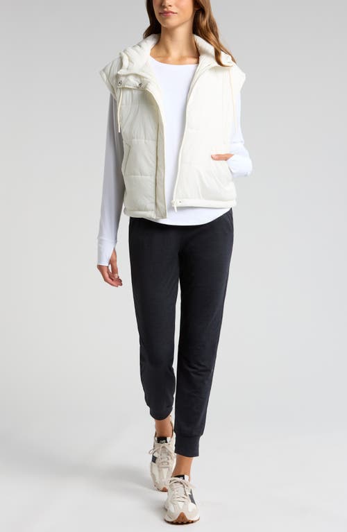 ZELLA ZELLA LIGHTWEIGHT HOODED QUILTED VEST