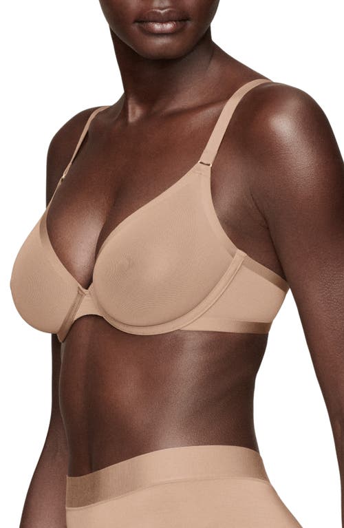 CUUP CUUP THE PLUNGE UNDERWIRE SHEER MESH BRA