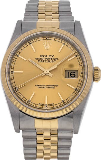 Rolex Preowned Datejust Bracelet Watch 36mm