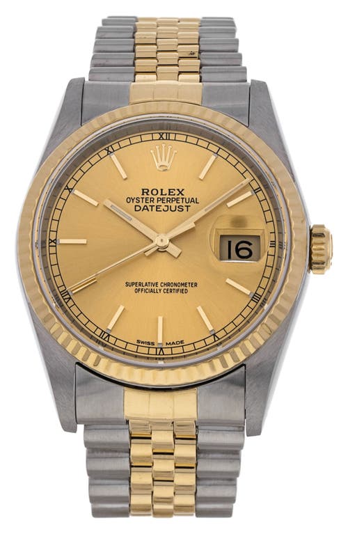 Watchfinder & Co. Rolex Preowned DateJust Bracelet Watch