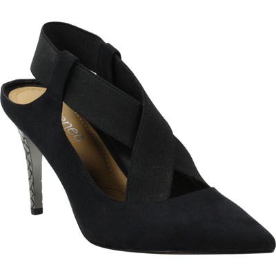 J. Renee Eliora Slingback Pointed Toe Pump, Black