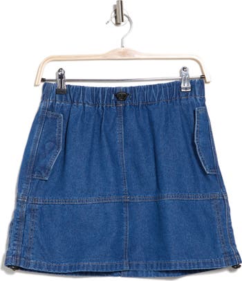 Lush Denim Miniskirt Nordstromrack