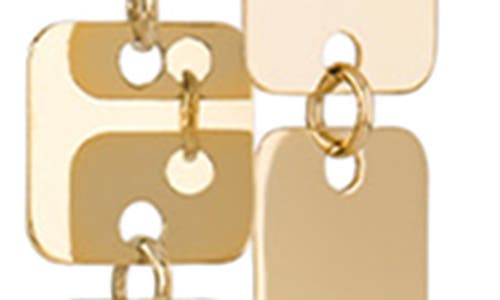 LANA LANA LASER SQUARE CHAIN EAR JACKETS