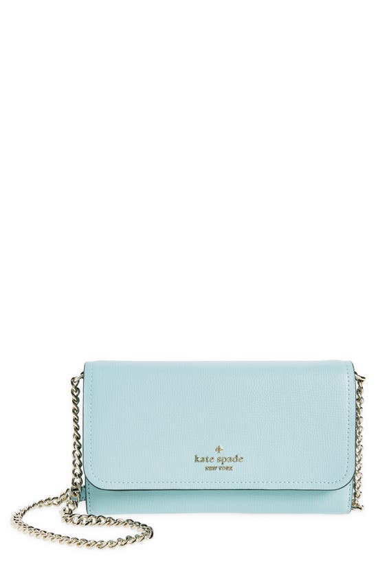 Kate Spade Cameron Wallet On A Chain In Blue