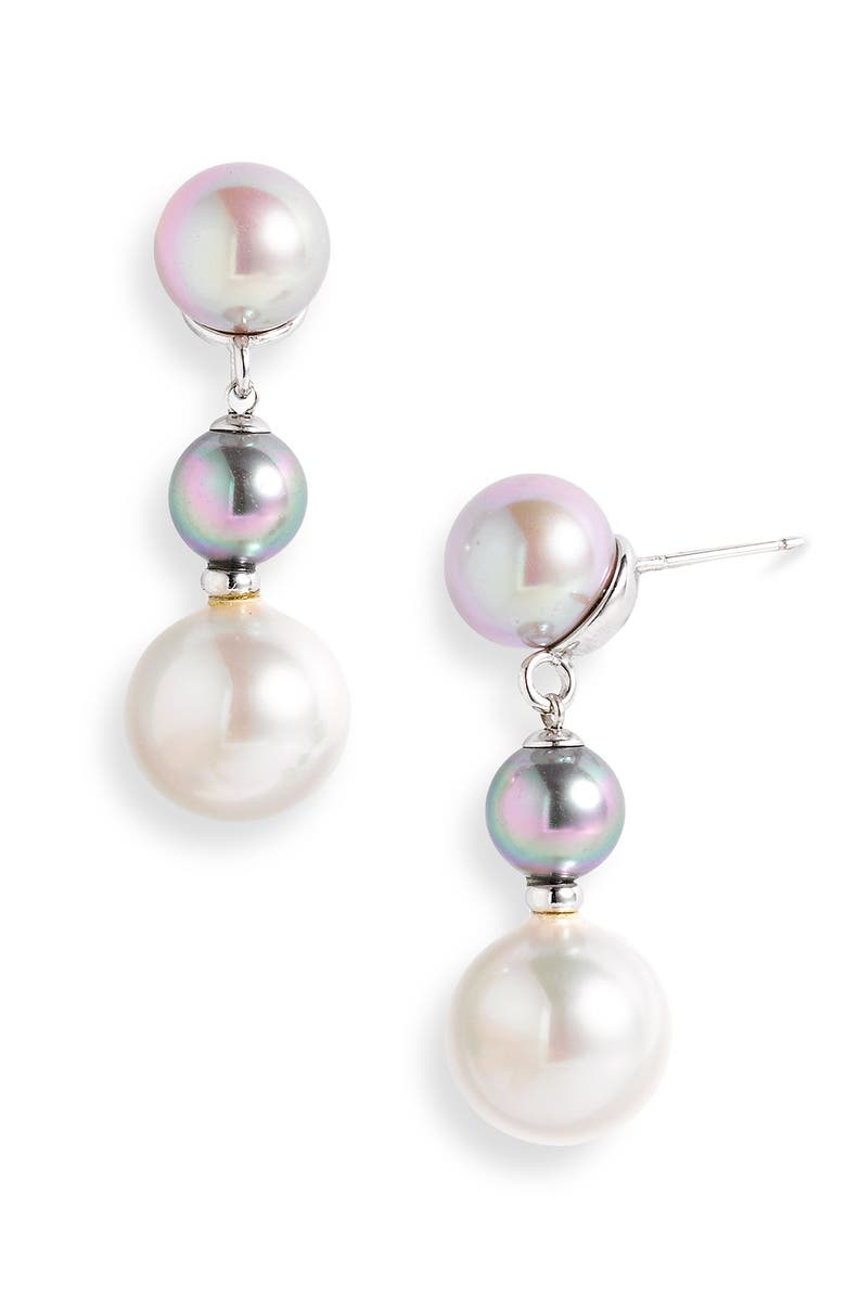 Majorica pearl drop earrings Clearance