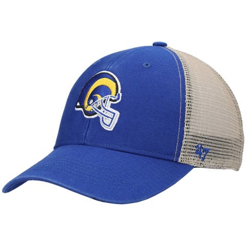 Men's '47 Black Los Angeles Rams Super Bowl LVI Champions Scene Trucker  Clean Up Adjustable Hat
