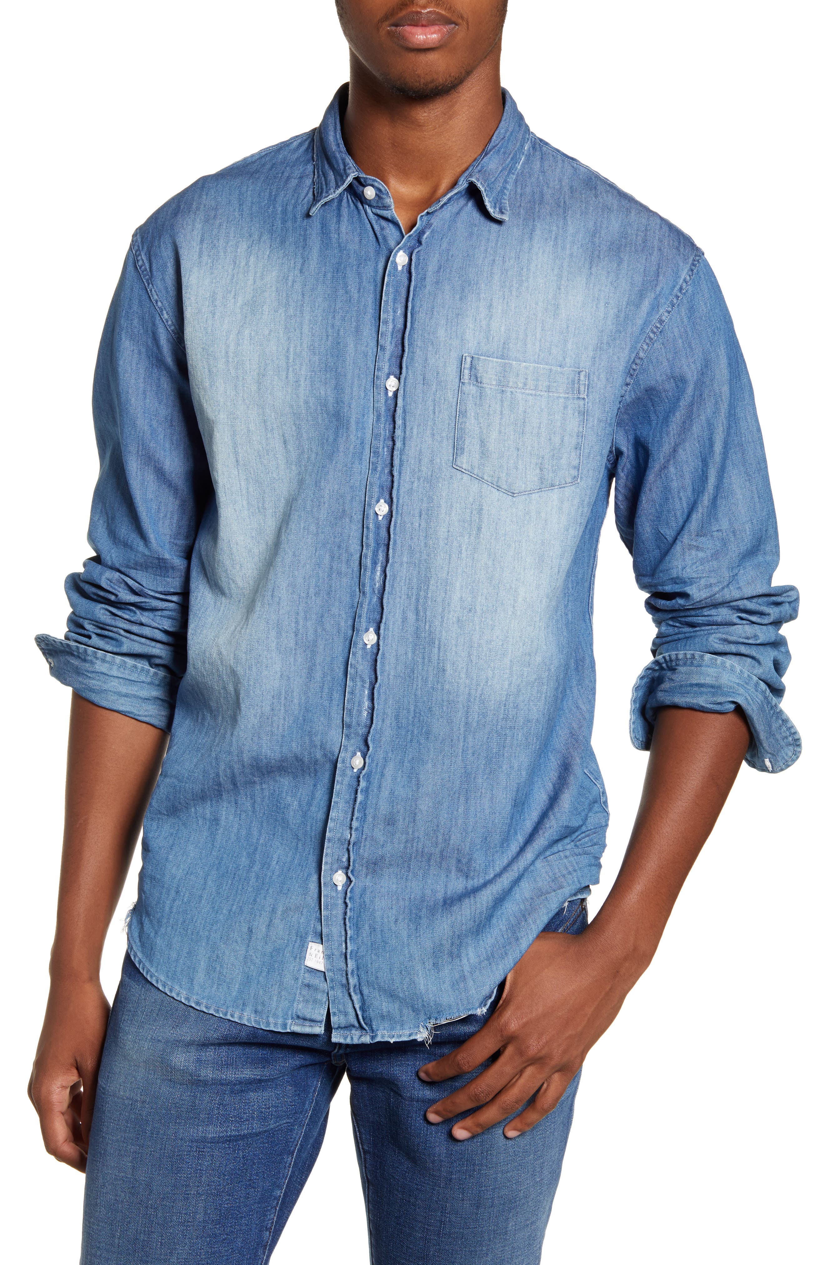 luke denim shirt