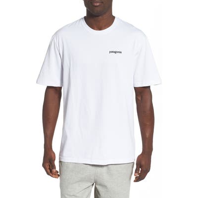 Patagonia Fitz Roy Horizons Graphic Responsibili-Tee T-Shirt, White