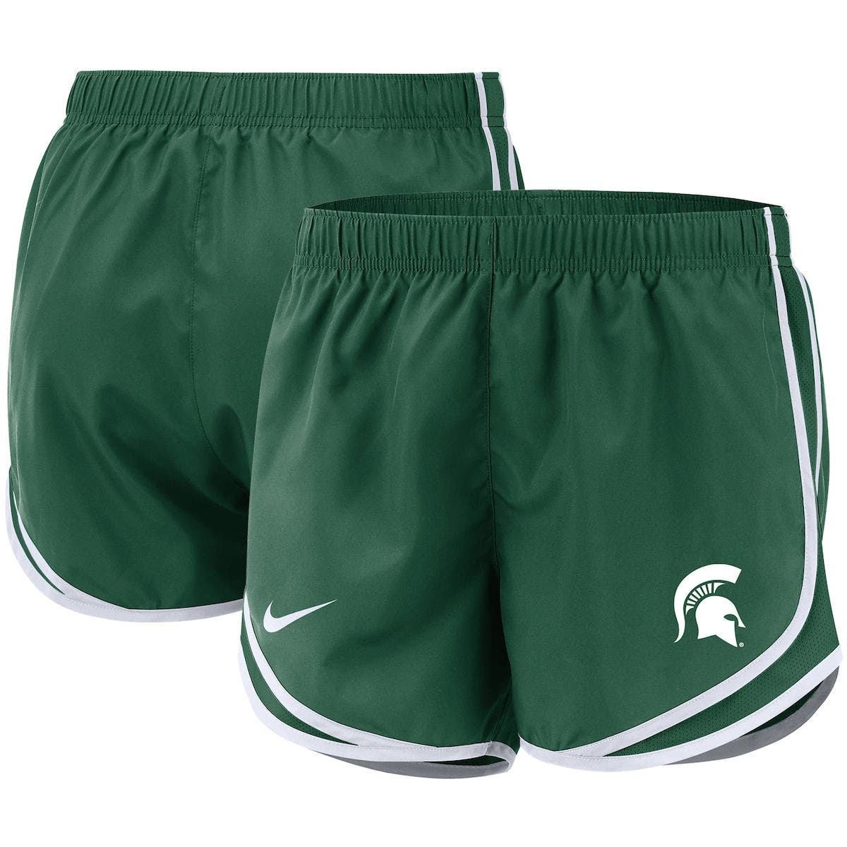 dark green nike shorts womens