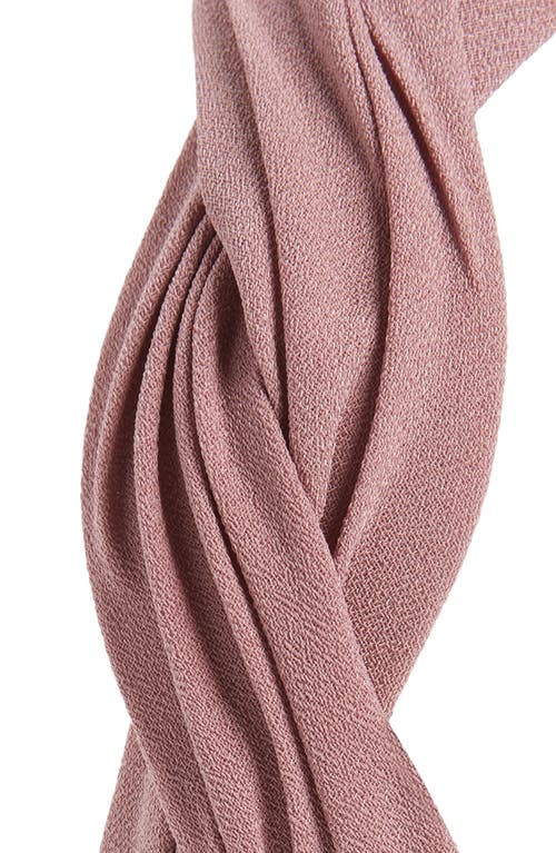 Shop Tasha Braided Pleated Headband In Lilac Purple