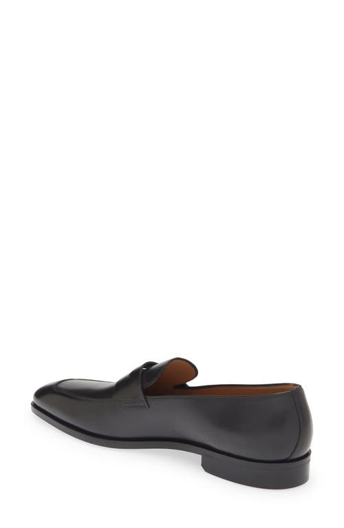 Hugo Boss Boss Lisbon Penny Loafer In Black