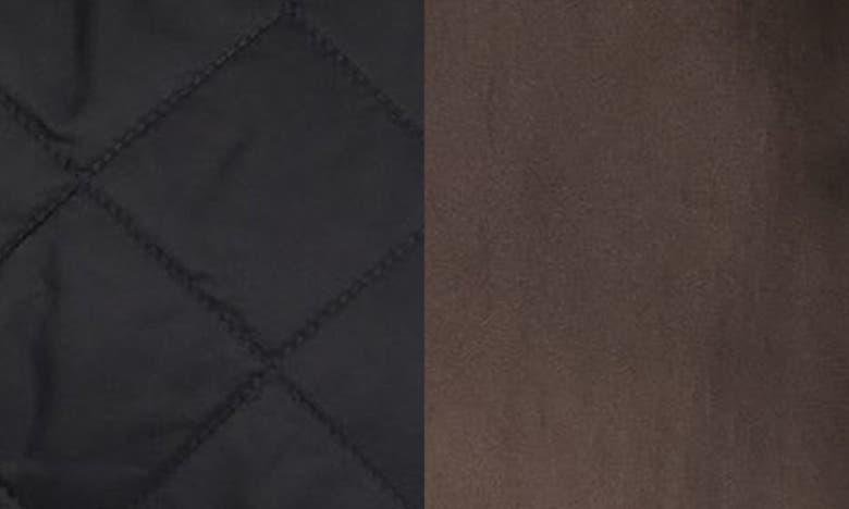 Shop Nike Sportswear Reversible Varsity Quilted Bomber Jacket In Baroque Brown/ Black/ Sail