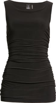 Norma Kamali Pickleball Ruched Minidress | Nordstrom