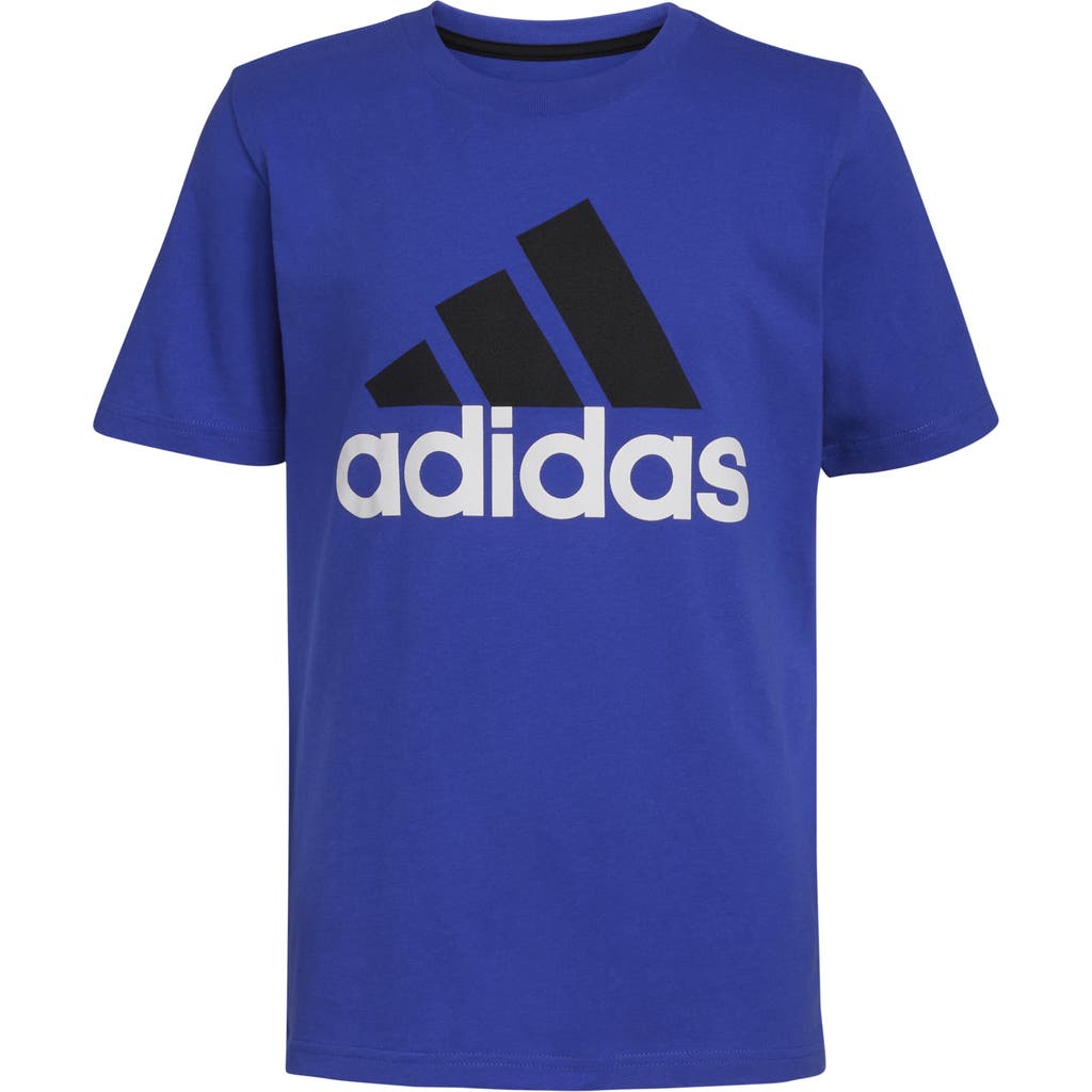 Adidas Originals Adidas Kids' Logo Graphic T-shirt In Blue