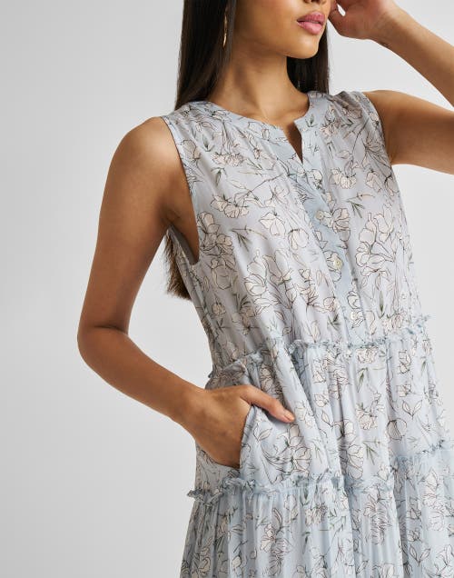 Reistor Perfect Resort Maxi Dress In Peony Blues