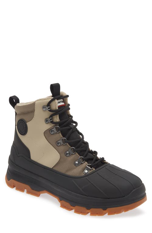 Shop Hunter Explorer Duck Boot In Fjord/alloy/black