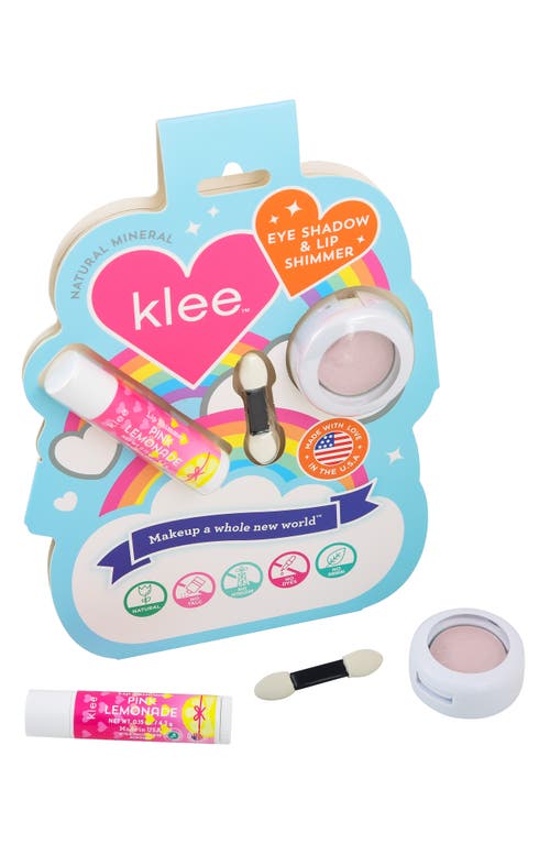 Klee Kids Kids' Primrose Shimmer Mineral Play Makeup Duo in Pink at Nordstrom