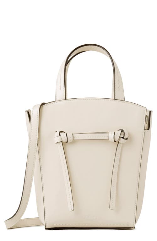 Mulberry Mini Clovelly Leather Tote in Eggshell at Nordstrom