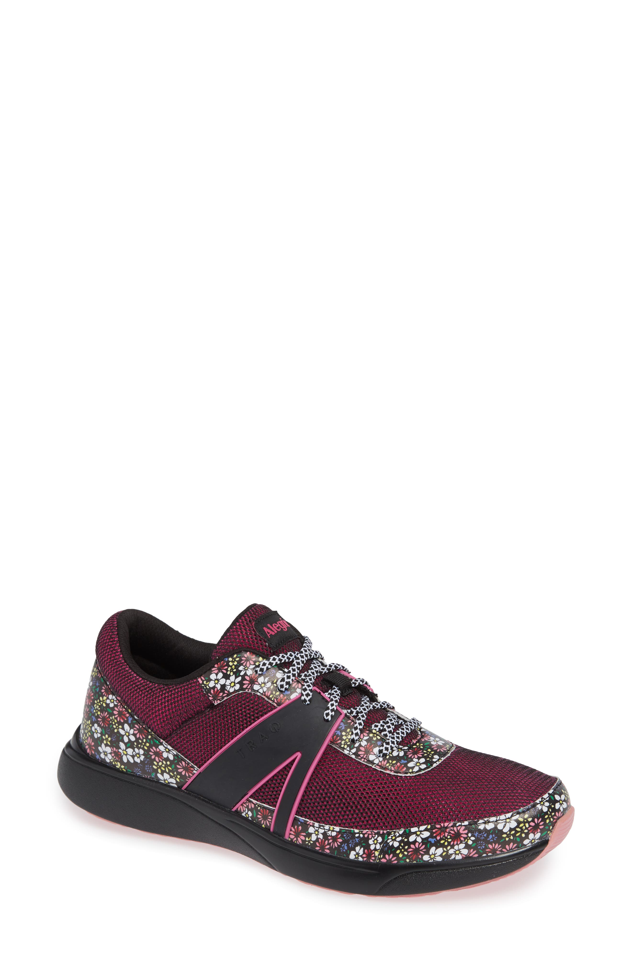 Alegria Qarma Sneaker, Burgundy